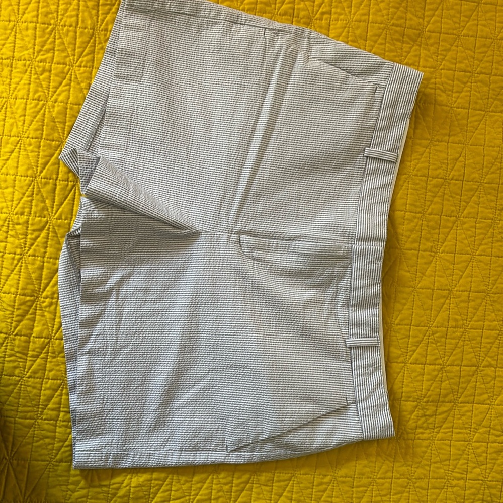 Banana Republic High Rise Stripe Cotton Short Size 14
